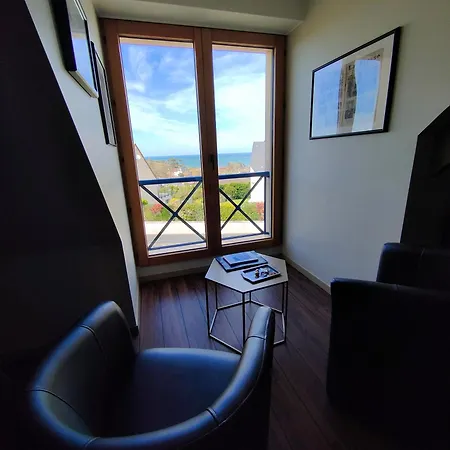 Bed & Breakfast Le Ruban Bleu Face A La Arromanches-les-Bains